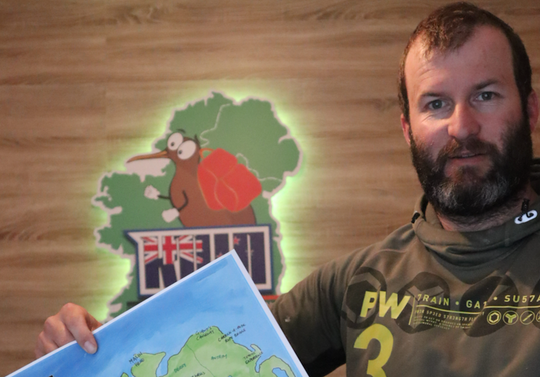 My Scratchable Map Ireland with Kiwi Exploring Ireland