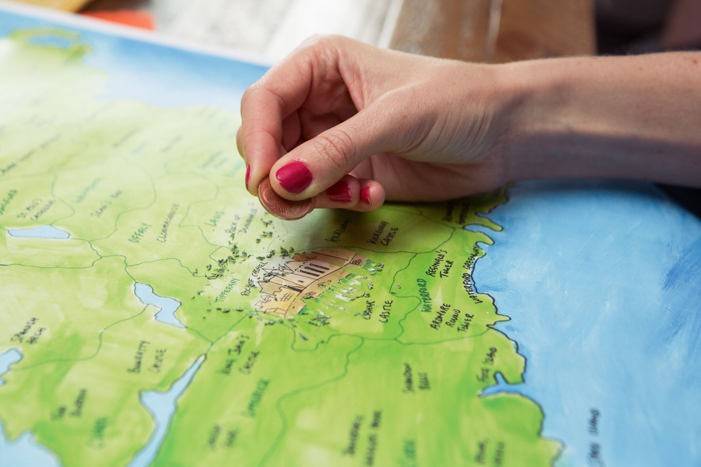 Scratchable Map Ireland - The Unique Scratchable Map of Ireland ...